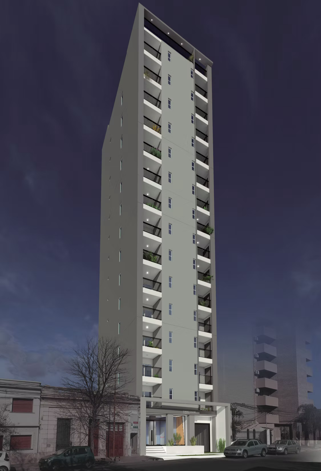 SALVADOR CAPUTTO 3100 (TORRE GAUDI) - COCHERA